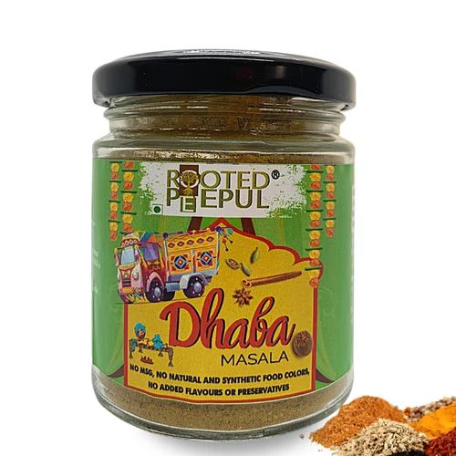 Rooted Peepul Dhaba Masala - No Added Flavours & Preservatives, 75 g-1.webp